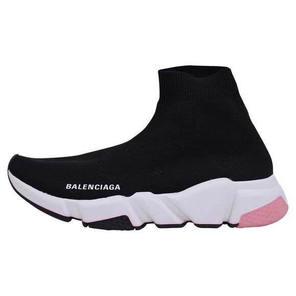 Balenciaga Speed Trainers in Black Polyester - Picture 2 of 9